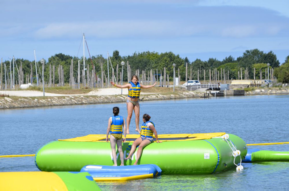 Total Wipeout ? Non, Splash Game à L'Aiguillon-sur-Mer