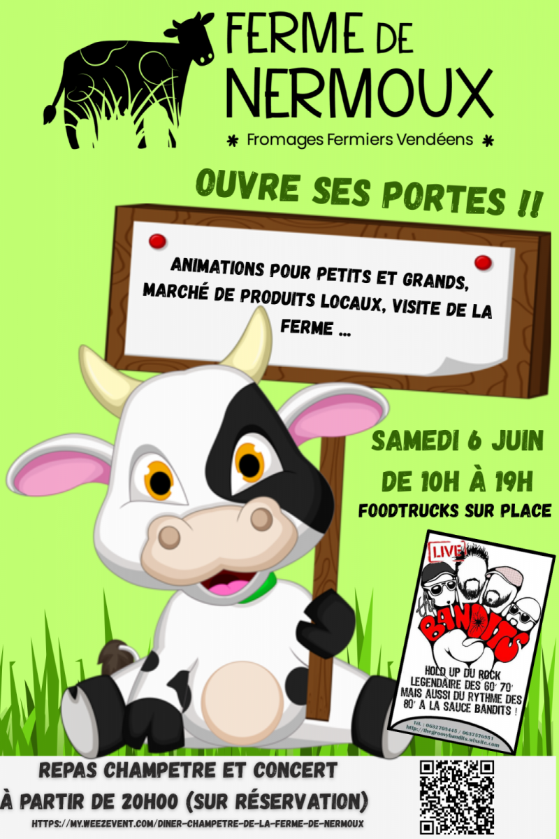 Activités 6 juin Nermoux – Affiche 6 juin