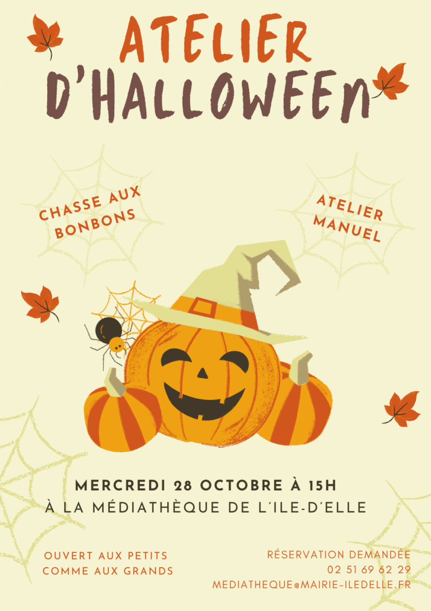 Affiches animations 2026 – Halloween