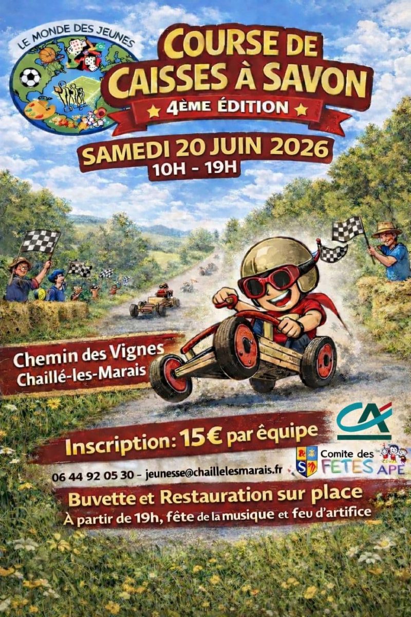 Course caisse à savon Chaillé 2026