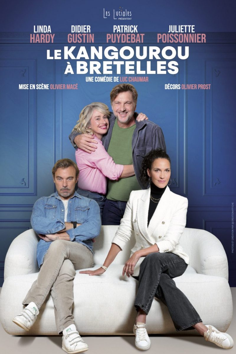 Les Lucioles – Production – Spectacle – Le kangourou a bretelles – Affiche
