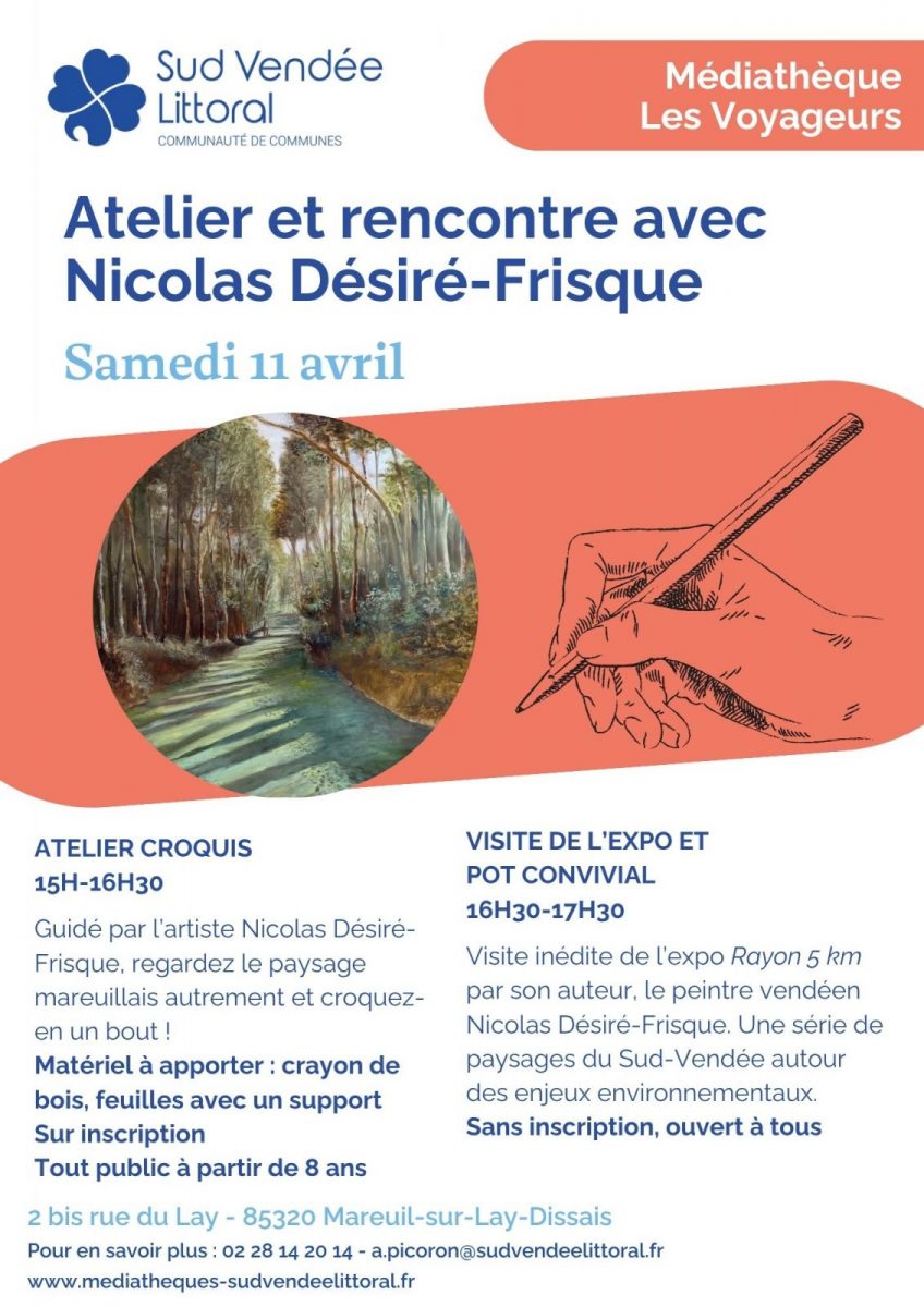 MAR affiches 2025-2026 – Atelier/rencontre NDF