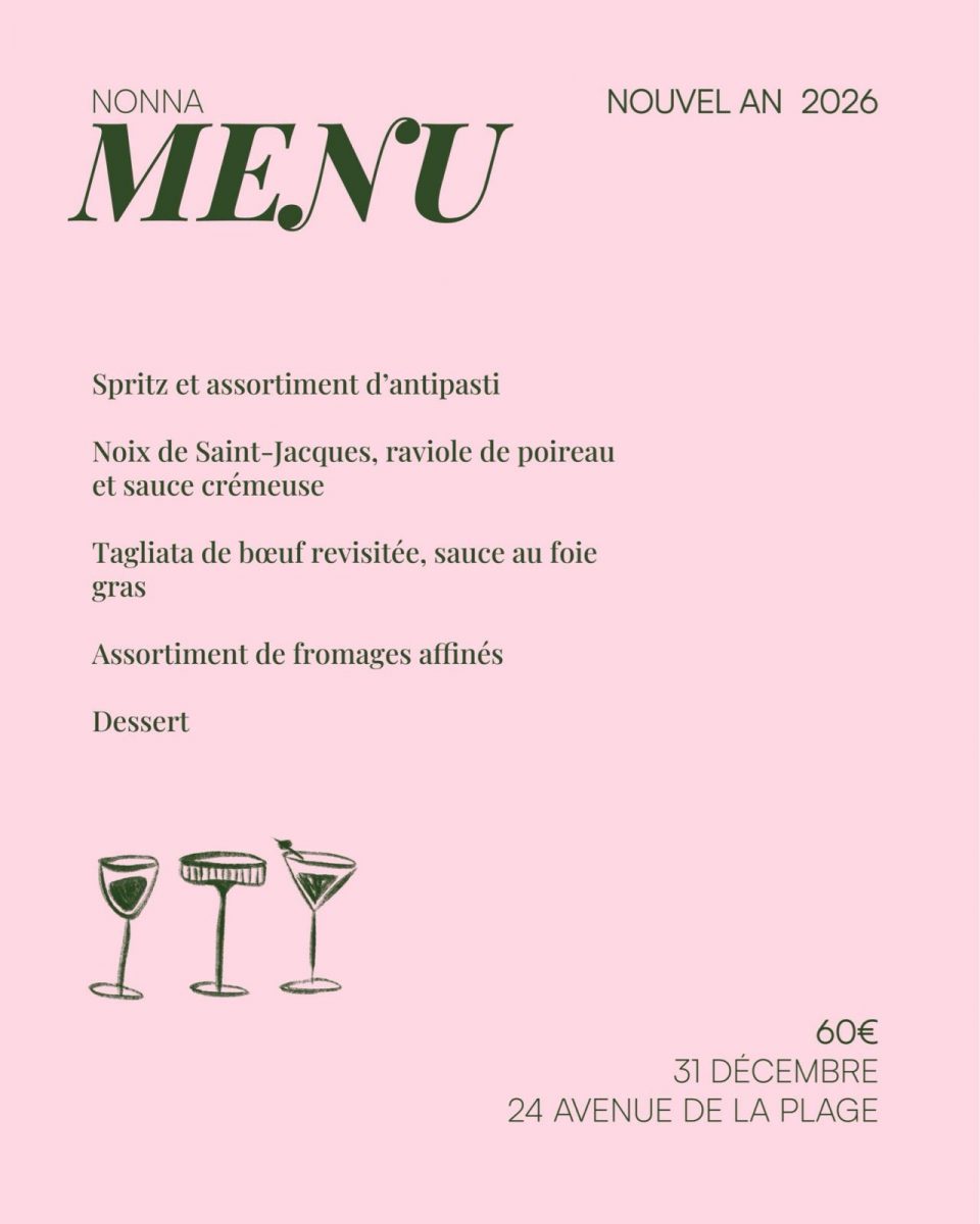 Menu nouvel an Nonna