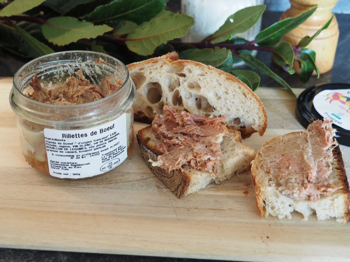 Rillettes de boeuf – Elevage de  l’Etoile Triaize
