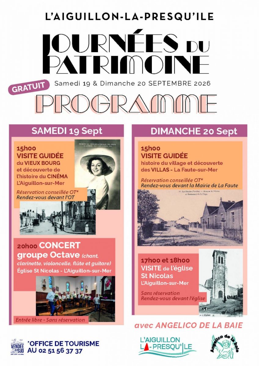 affiche journées du patrimoine 2026
