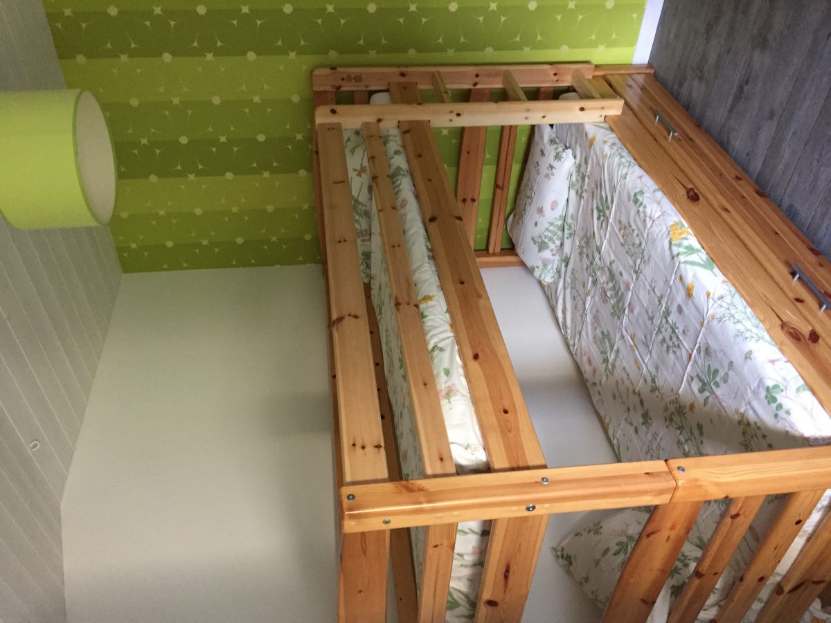 chambre enfants -lits superposés