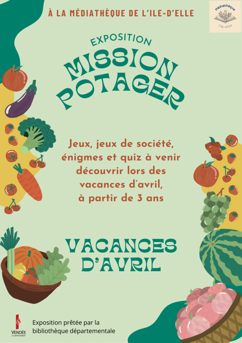 Affiches animations 2026 – jeux potager