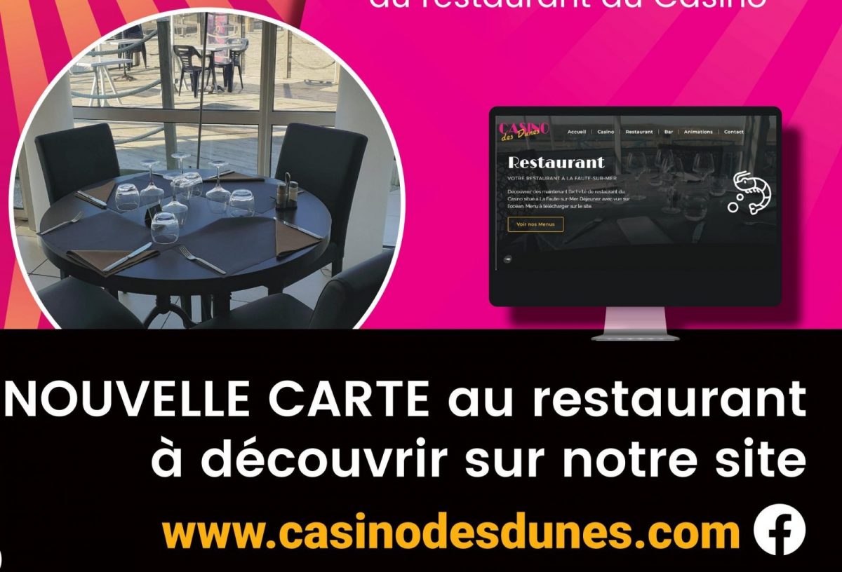 nouvelle carte resto